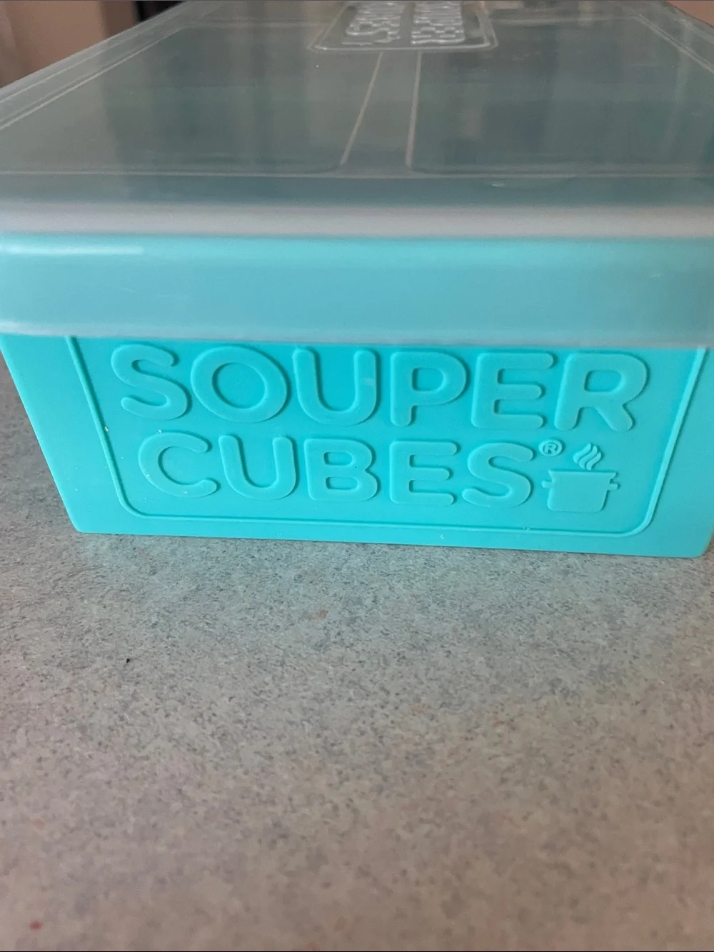 Souper Cubes Silicone Freezer Tray with Lid